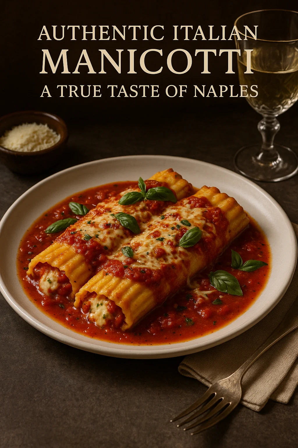 Authentic Italian Manicotti