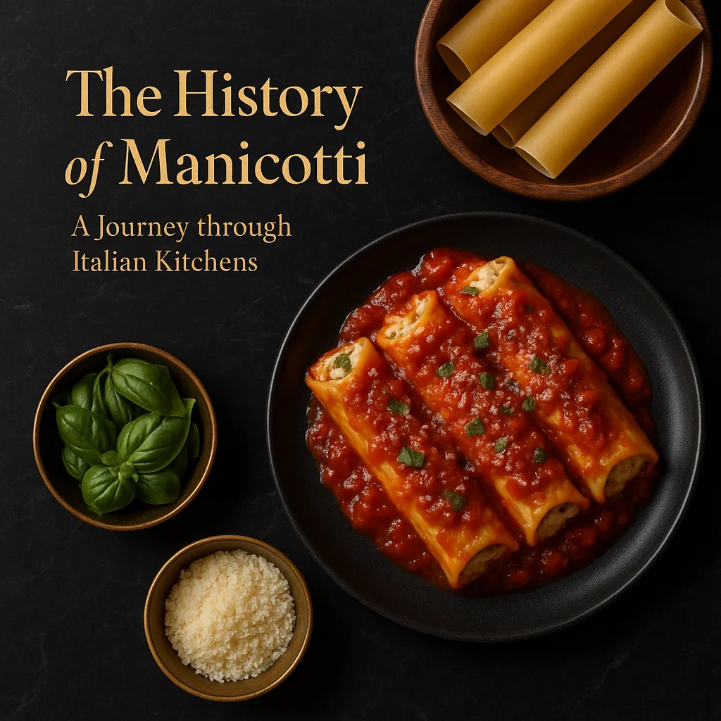 History of Manicotti