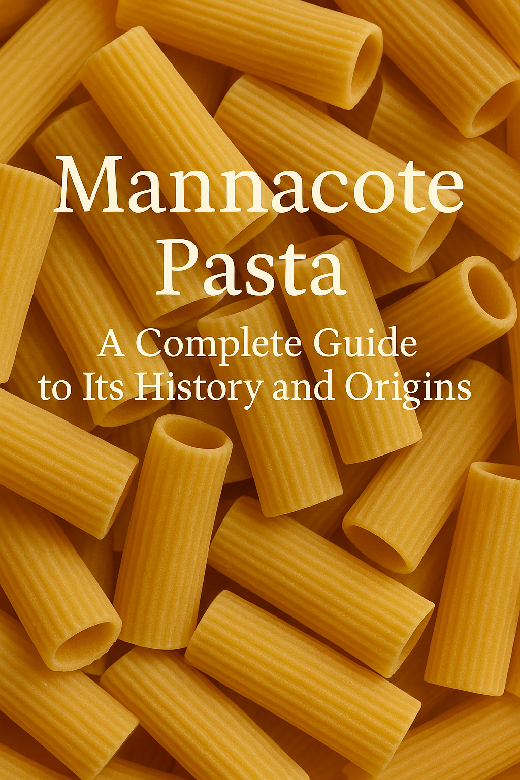 mannacote pasta