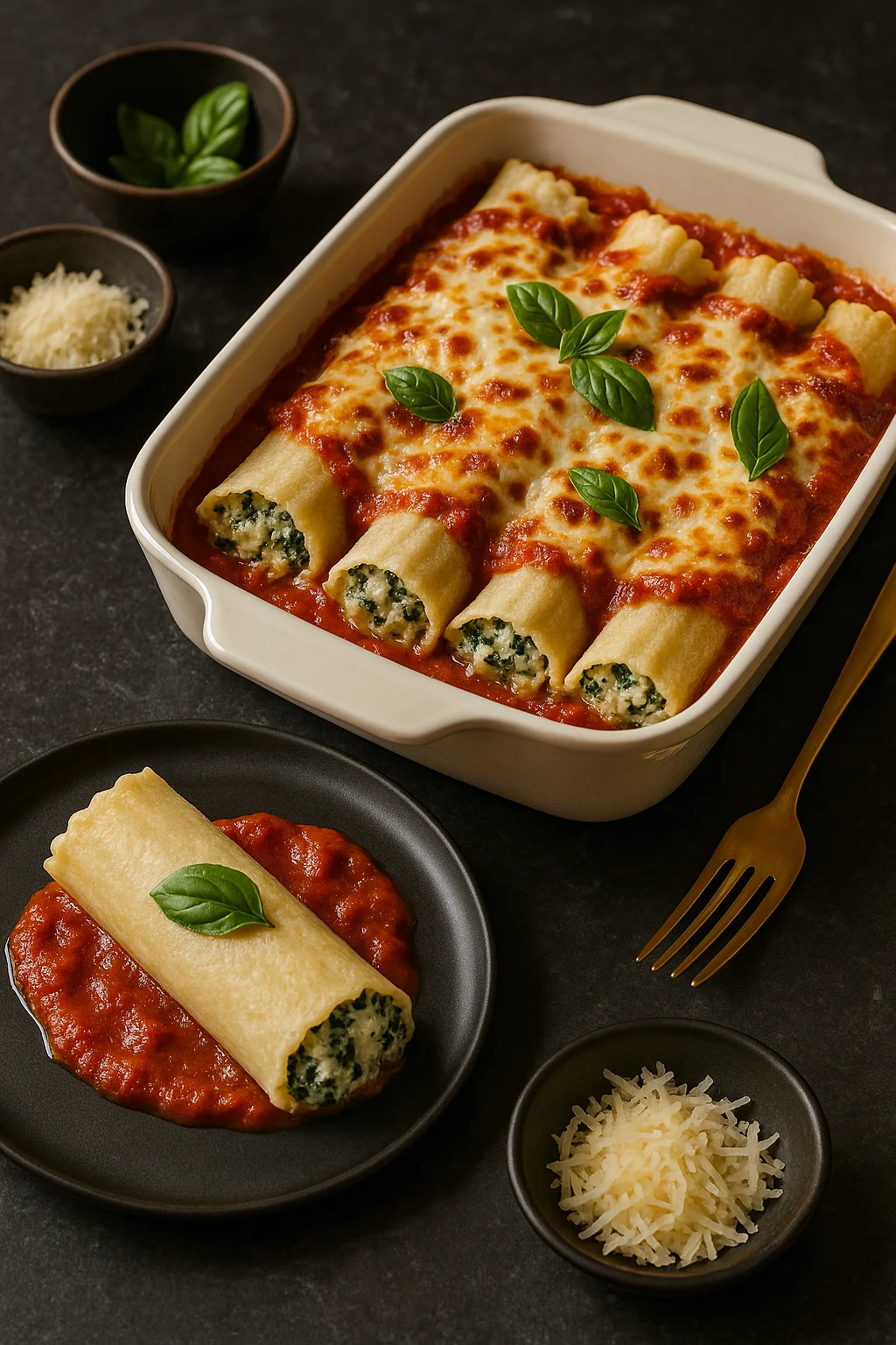 Gluten-Free Manicotti