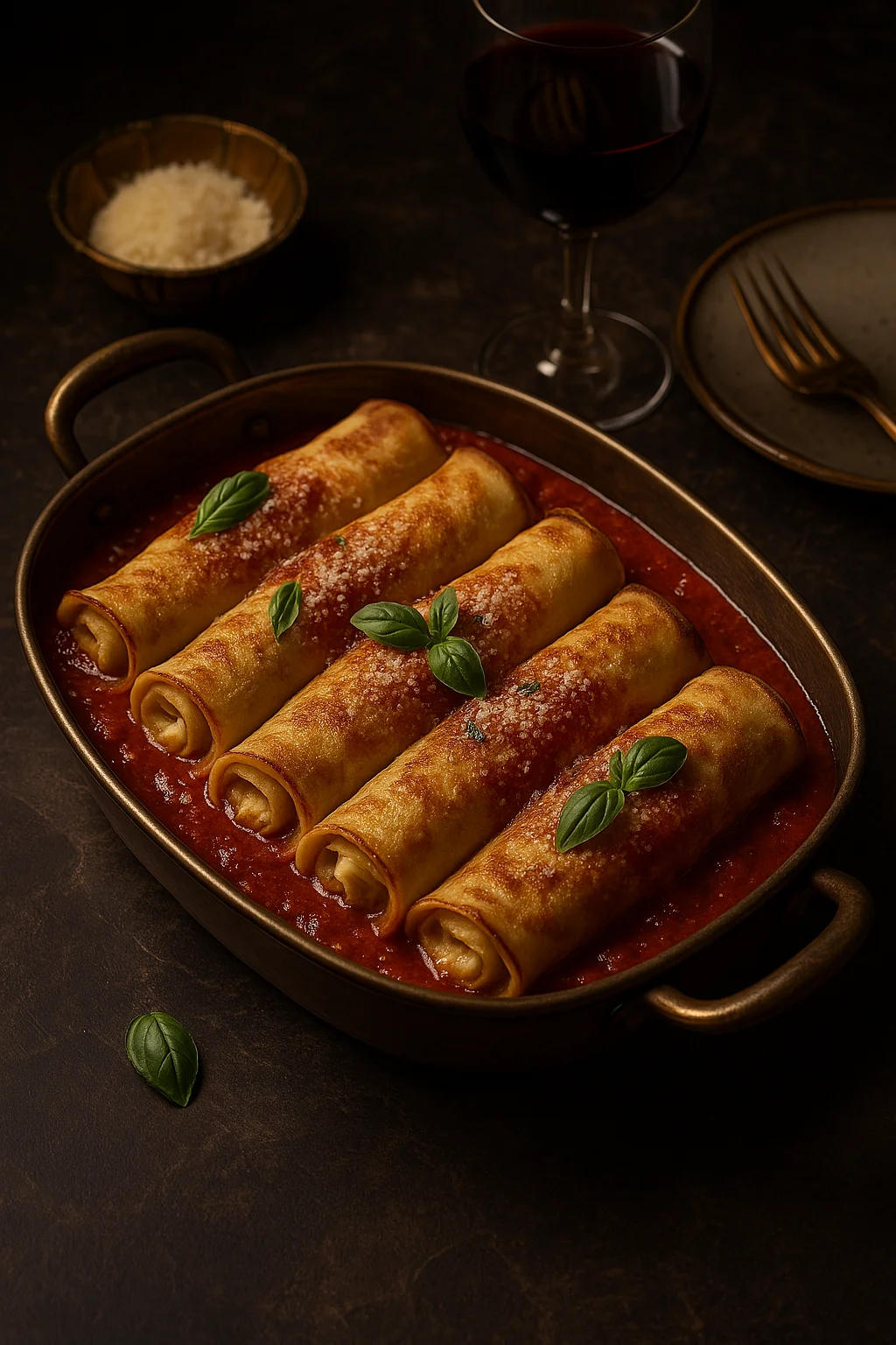 Crespelle Manicotti