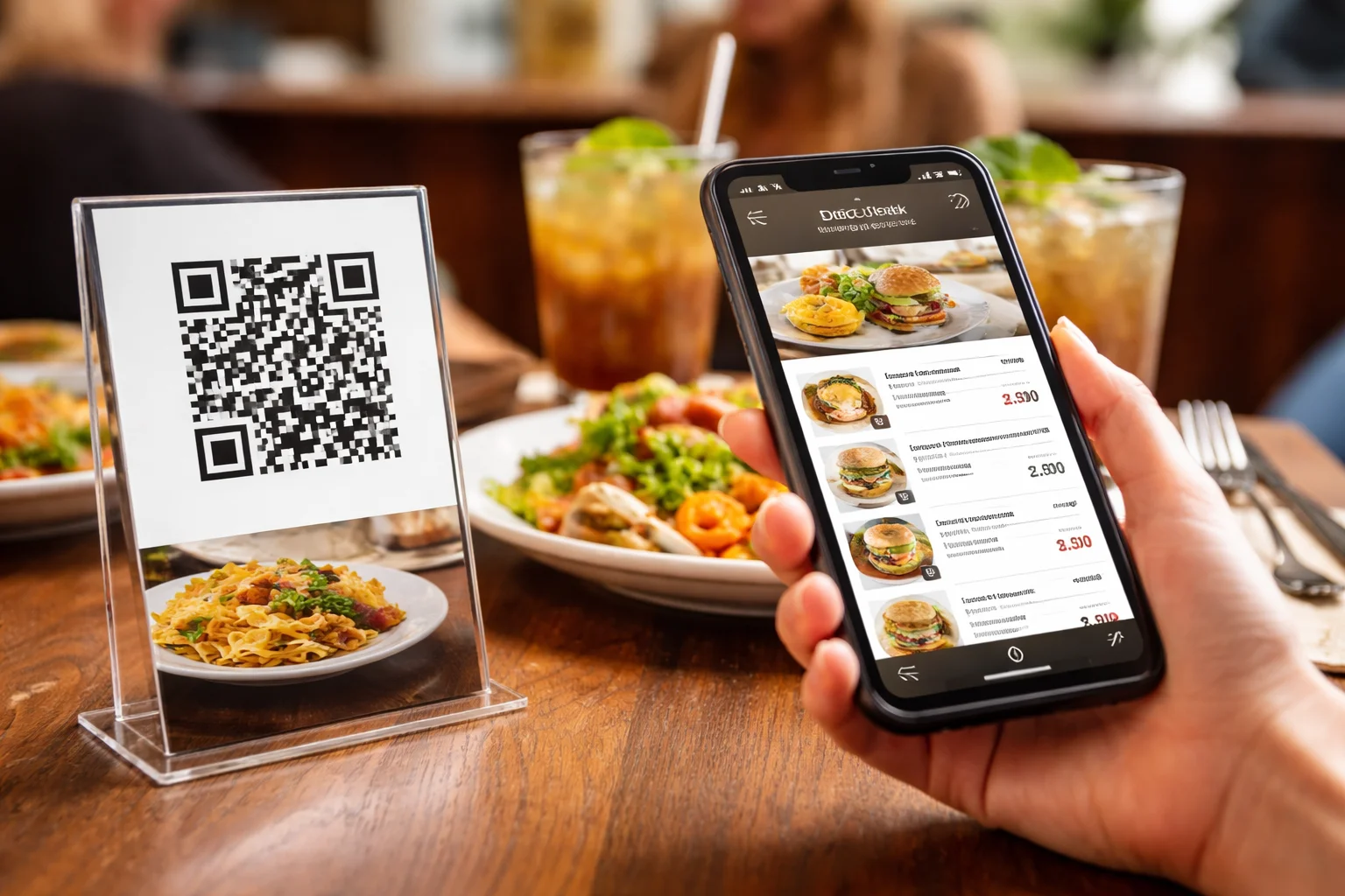 Digital QR Menu for Restaurants