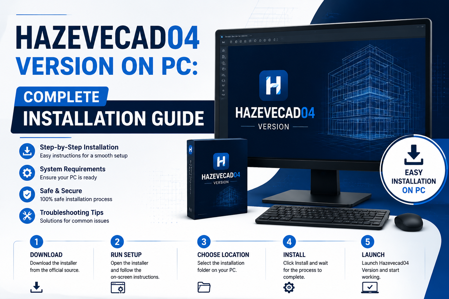 Hazevecad04 installation guide