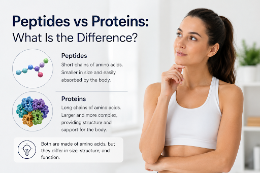 Peptides vs Proteins: What Is the Difference?