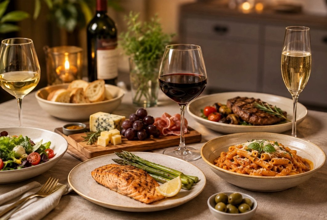 drink with food pairings