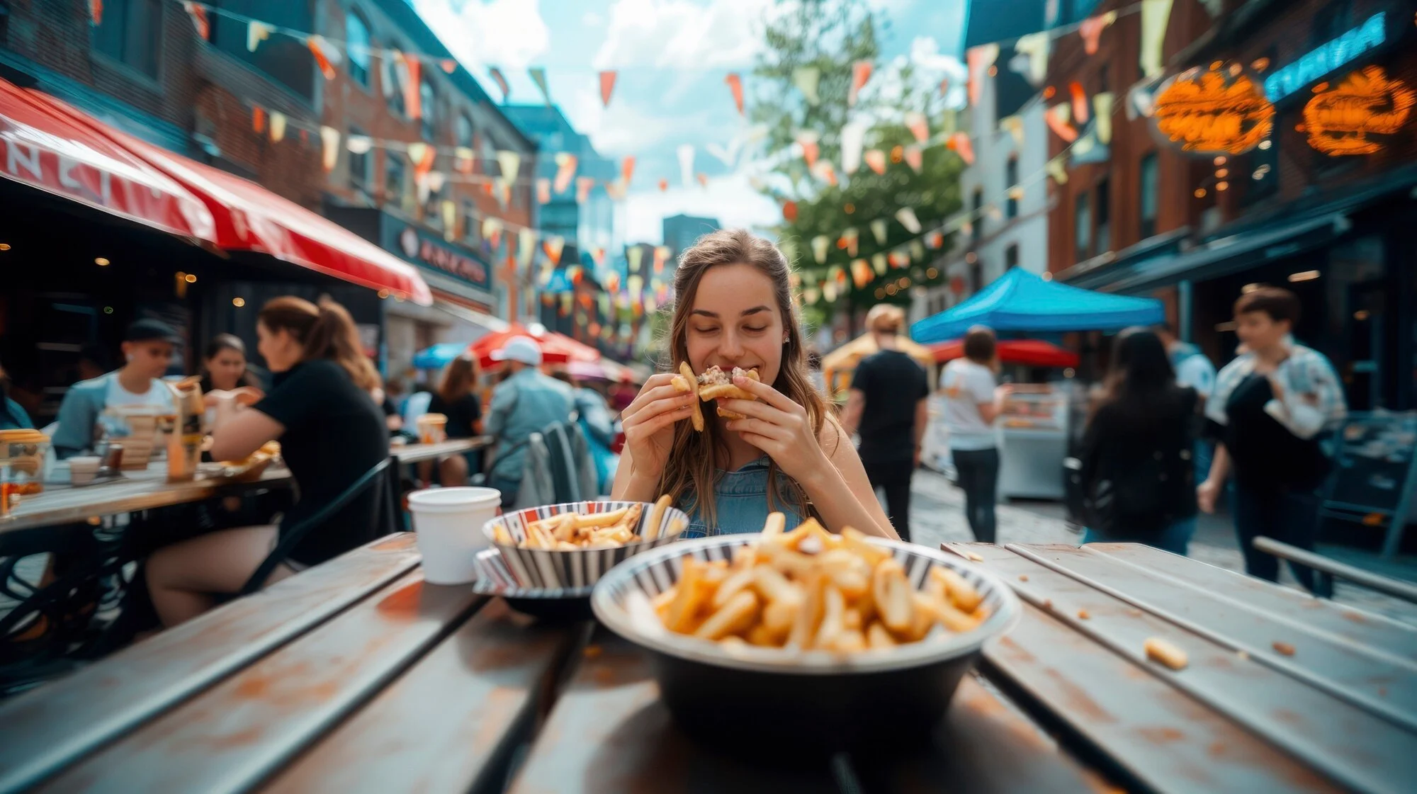 fast food places