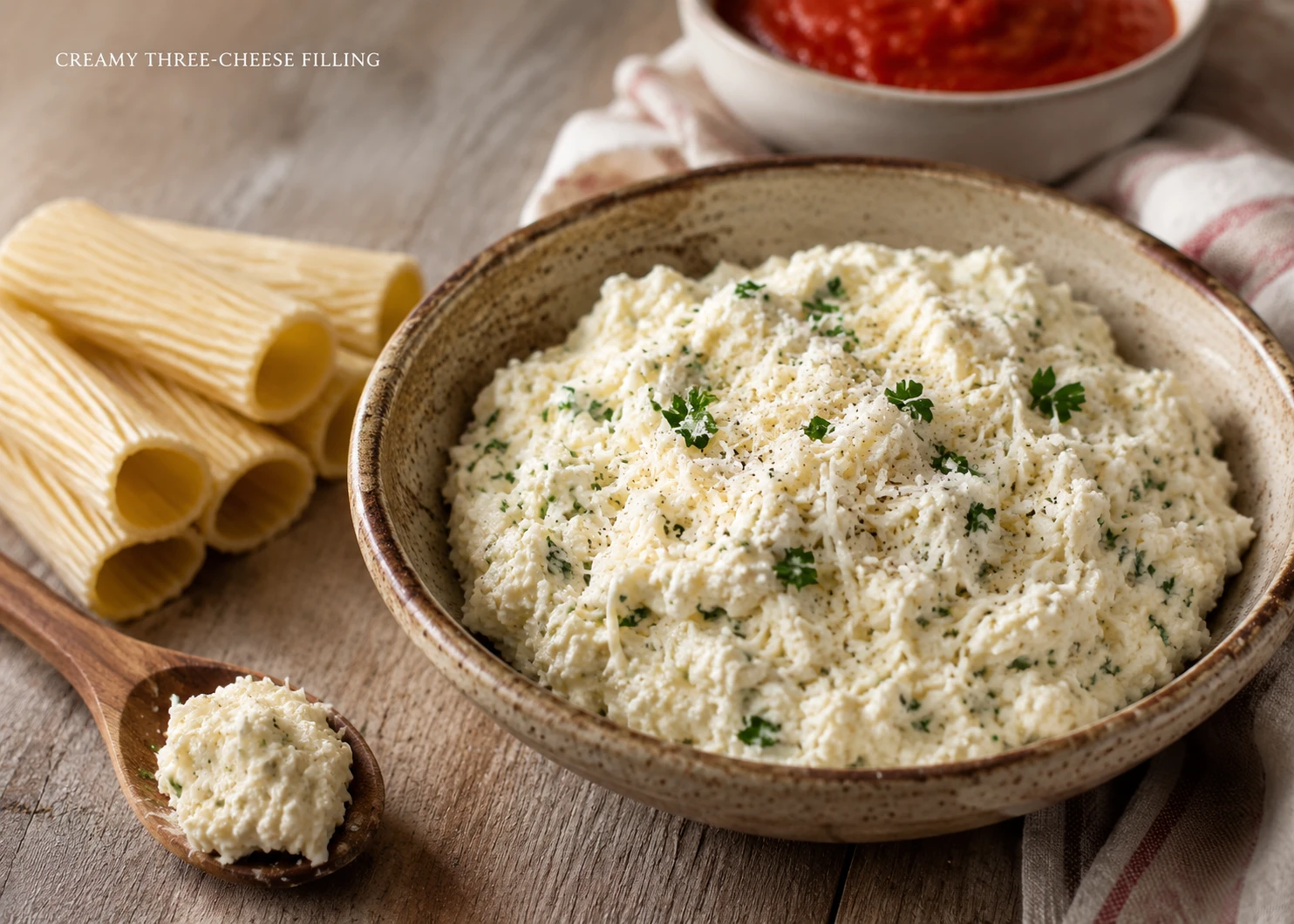 manicotti filling recipe